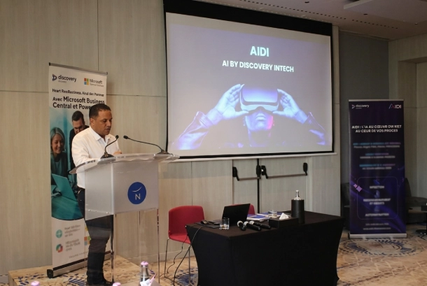 Démo de AIDI, plateforme IA agentique by Discovery