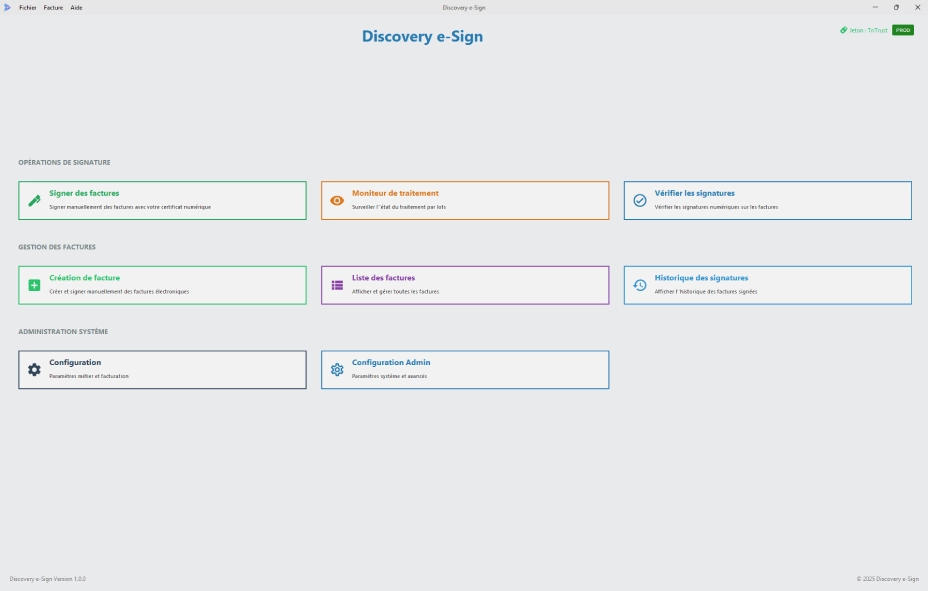 Discovery E-Sign, solution de facturation et signature électroniques homologuée par TunTrust